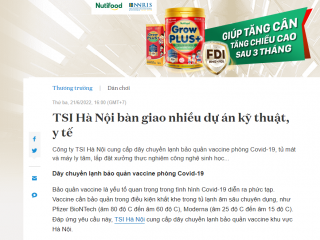 Ngôi so vnexpress viết về TSI Hà Nội